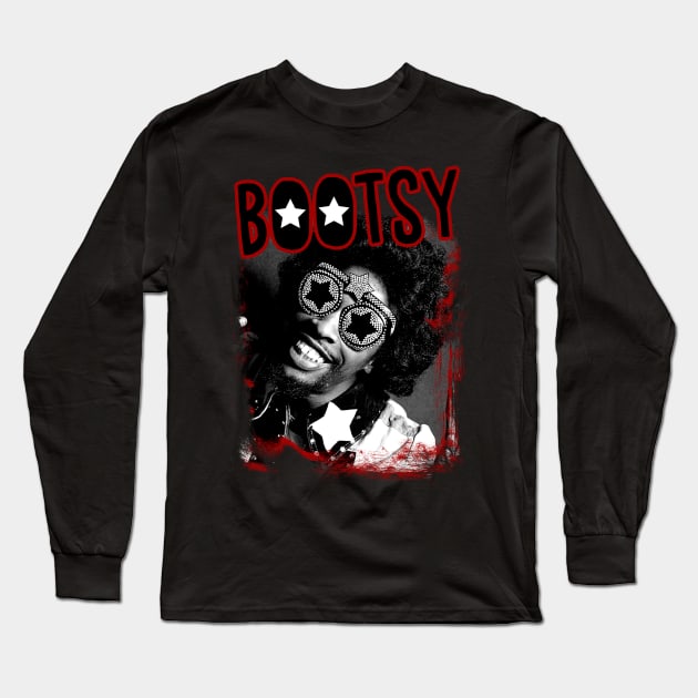 bootsy collins funky man Long Sleeve T-Shirt by Magic Topeng